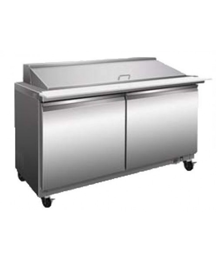 48" (18 Pan) Mega Top Sandwich Prep Table (Serv-Ware)